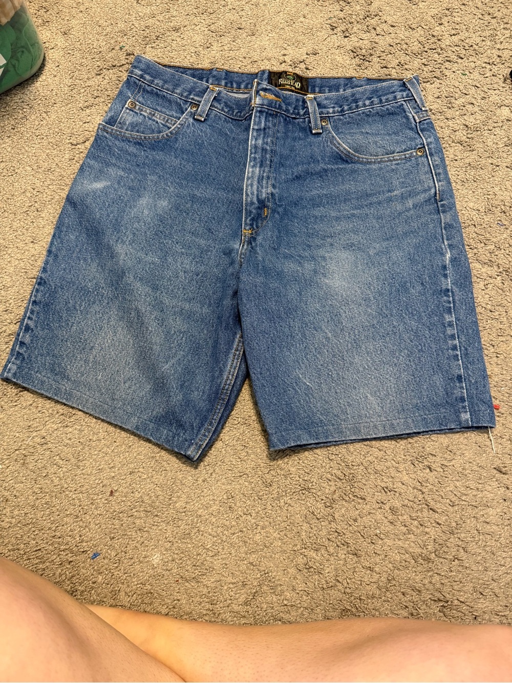 RedHead Men's Blue Denim Shorts - Five-Pocket Style